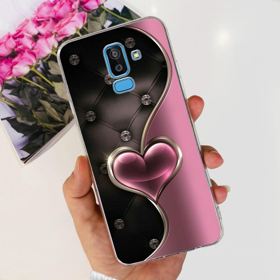 For Samsung Galaxy J8 2018 Silicone Soft Phone Case for Samsung J8 2018 J810F J810 Back Cover For Samsung J8 J 8 2018 Clear Capa