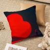 Creative Heart Stealing Theme Pillow Case Anti-dustmite Invisible Zipper Sofa Bed