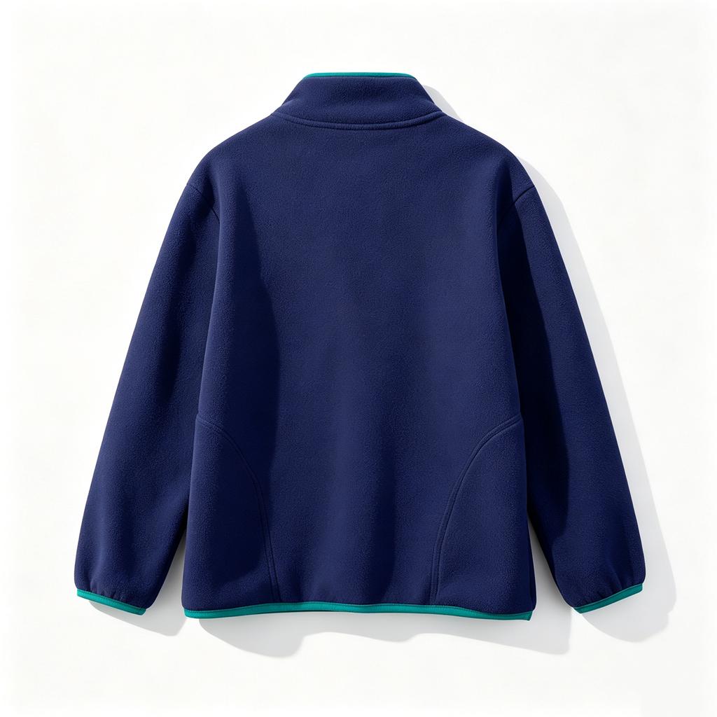 Jungen Kapuzenpullover mit durchgehendem Reißverschluss, Langarm, Farbe, Lässiges Sweatshirt für Sport und Alltag
