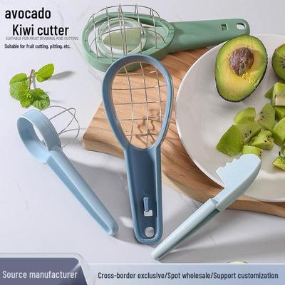 3-in-1 Avocado-, Kiwi- und Mangoschneider und -trenner