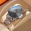 POEDAGAR Business Simple Men's Watch Stainless Steel Waterproof Date Men Watch High Quality Fashion Quartz Watches For Man Reloj