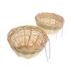 Creative Farmhouse Pastoral Style Decorative Personality Bamboo Woven Belt Hook Bird'S Nest