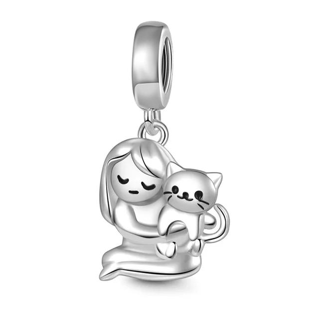 New Copper Charm Fit Original Bracelet Accessories Women Jewelry Crown Family Tree Swing Flower
