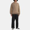 Carhartt WIP Embroidered Logo Solid Color Crew Neck Long Sleeve Pullover Knit Sweater Men Sweater Khaki CHXSWI033884N