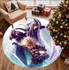 Final Fantasy Pattern Round Rug, Indoor/Outdoor Mat, for Picnic, Gameroom, Bedroom, Office, Living Room, Home Decor Carpet, Birthday Gift