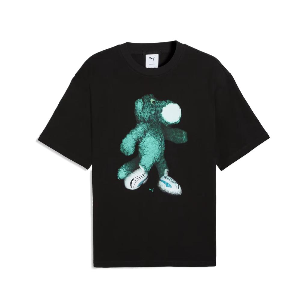 Men's T-Shirt Puma Graphic Mascot Tee 'Black'