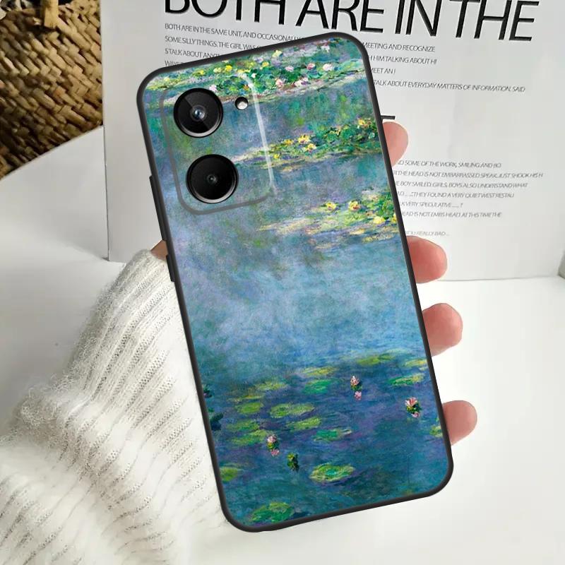 

Чехол с рисунком Клода Моне для Realme C67 C55 C53 C51 C35 C33 C31 C30 C25s C21Y GT Neo 5 GT5 9 10 11 12 Pro Plus Realme 10 Pro
