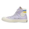 Converse Chuck Taylor All Star 70 Hi Retro Stripe Oxygen Purple Unisex Sneakers Egret 163365C