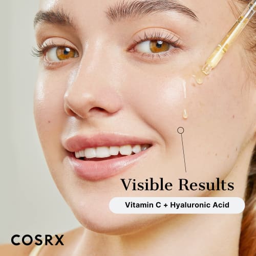 COSRX Vitamin C13 Serum Vitamin C13 Serum 20ml Vitamin C Lotion Vitamin E Hyaluronic Acid Hydration Pure Vitamin C Real Vitamin C Sensitive Skin Human