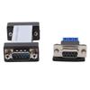 RS232 to RS485 Converter Bidirectional Interface ABS RS232 to RS485 Converter Adapter for Data Transmission