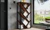 80×35×160 cm Tree Standing Shelf 8 Levels, Corner Shelf Space-Saving, Storage Shelf for Bedroom, Living Room, Home Office, Sturdy, Anti-Tip, Bookshelf