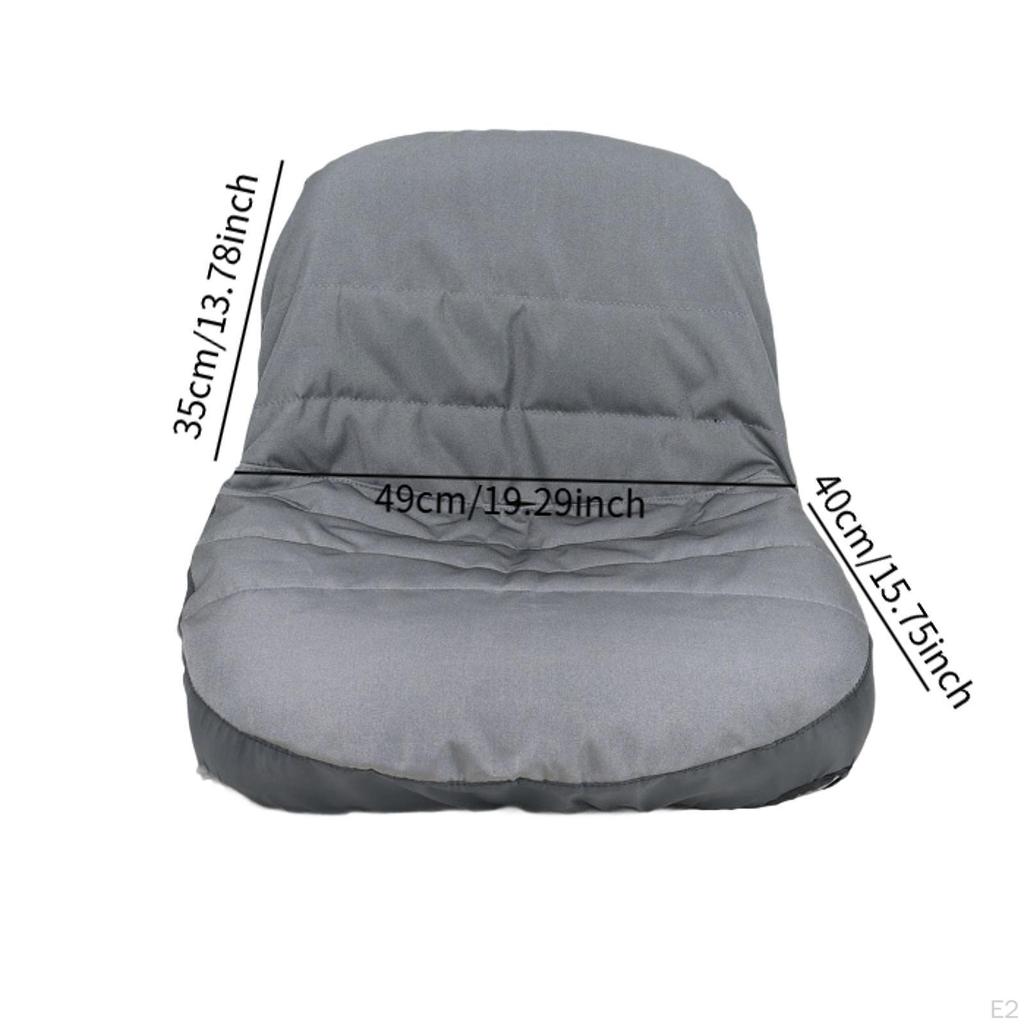 Seat Cover Easy Installation Weatherproof Heavy Duty Oxford Cloth Tractor for Yard Farm