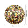 Pikachu Printed Size 5 Standard Football, Waterproof PU Training Soccer Ball for Outdoor Sports