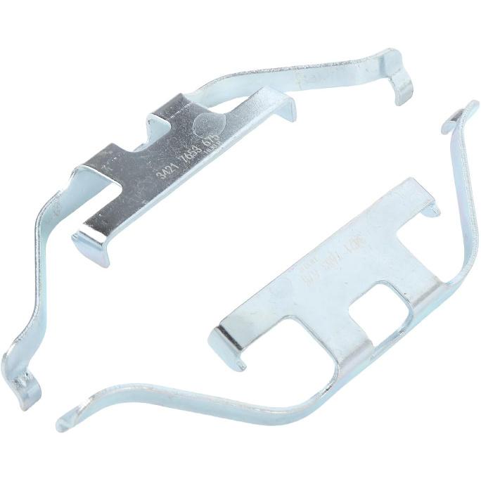 1 Pair Rear Disc Brake Pad Retaining Clip 34216753675 Compatible with 1 3 5 6 7 Series E82 E46 E90 E92 Brake Pad Anti Rattle Spring Clip Replacement