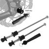 Mountain Bicycle Road Bike Wheel Locking Security Quick Release Anti Theft Skewer Set