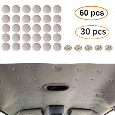 Auto Interior Fasteners Roof Buckles Headliner Ceiling Cloth Fixing Screw Care Fabric Buckle Rivets Retainer Cap Repair Automotive