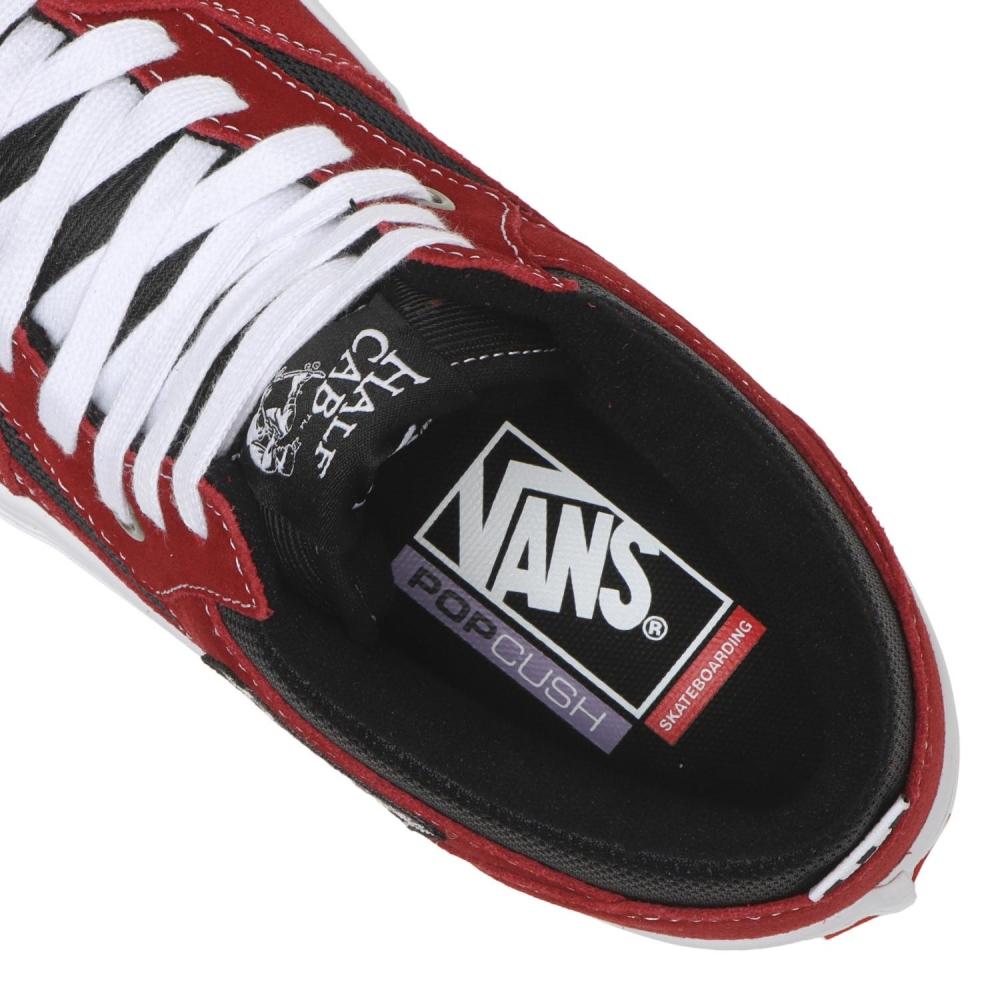 Vans Skate Half Cab Vn0a2z34reb Sport Red Black