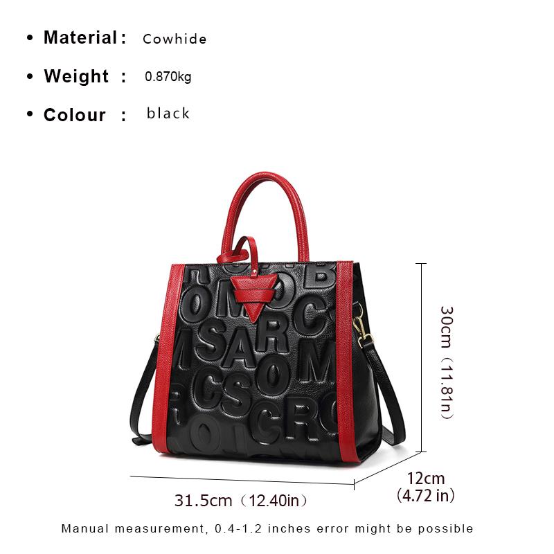 Neue Mode Damentasche Handtasche Damentasche Vielseitige Top Layer Rindsleder One Shoulder Crossbody Damentasche