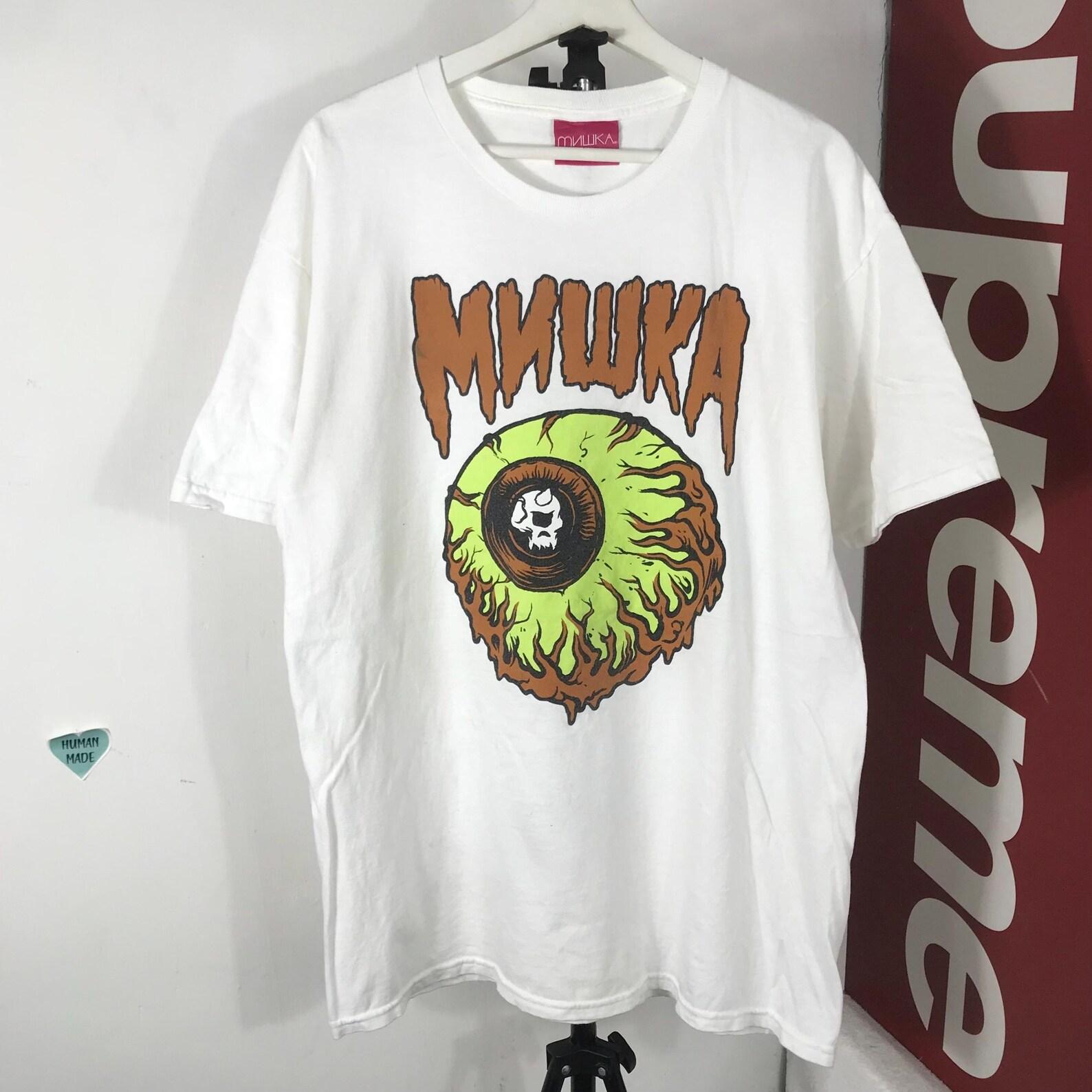 Vintage 90s mnwka streetwear usa philosophy artwork shirt L 4XL