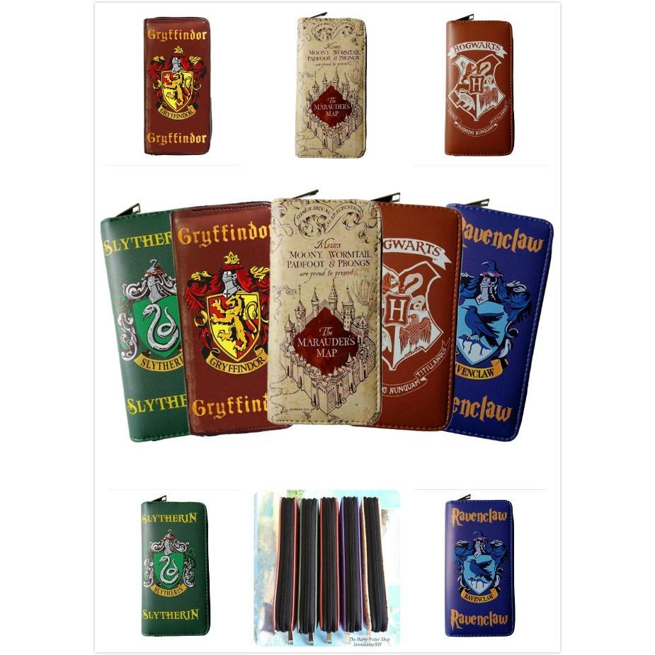 Geldbörse Harry Potter Portemonnaie Hogwarts Rumtreiberkarte Abzeichen Schloss Geldbörse Umhängetasche