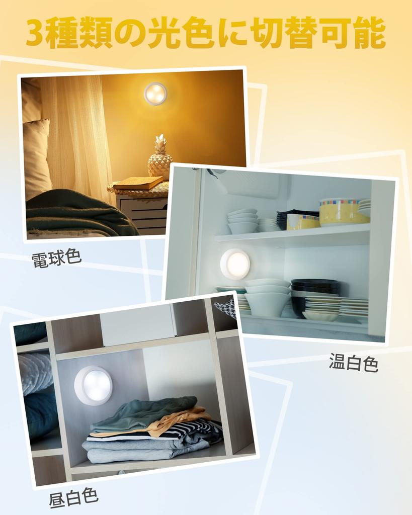 HOLKPOILOT 4-Piece LED Kitchen Light, Model HP1001, Adjustable Brightness, Daylight, Warm White, and Automatic Off Timer, Remote Control Included,