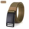 Belt Quick Release Outdoor Belt Soft Real Nylon Sports Accessories Men And Women Black Belt