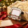 DIY Craft Pendant Christmas Photo Frame Wooden Xmas Tree Hanging Decor  Christmas Ornament