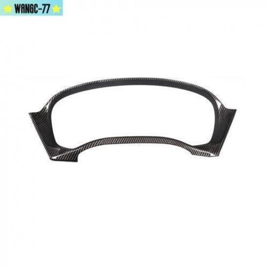 ABS Carbon Fiber Trument Panel Frame Cover Trim For BMW X3 G01 X4 G02 2018-21