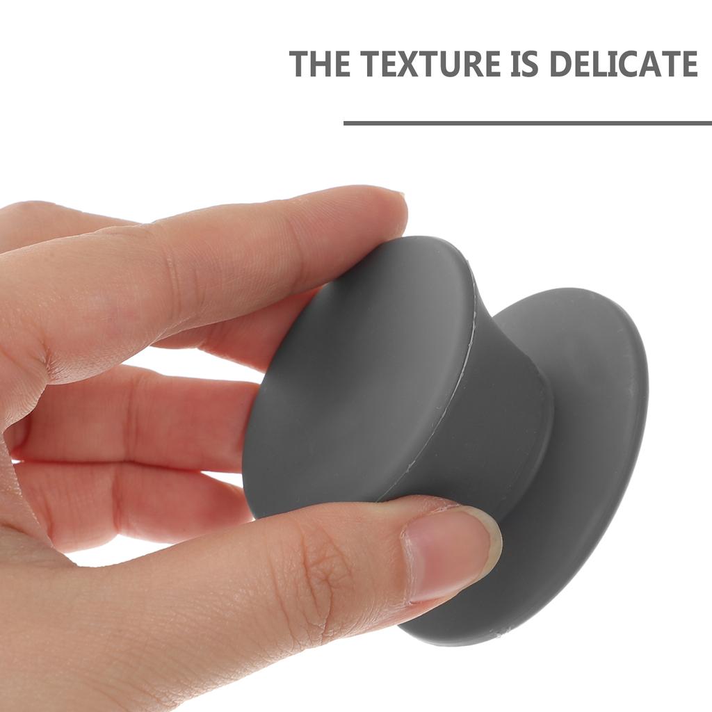 5 Pcs Cooking Utensils Silicone Lid Handle Pans Universal for Pots Iron Replacement Knobs