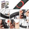 Outdoors Ride Bike Repair Kit With Portable Storagebox- Puncture Patches Bicycle Cycle Inner Tube Puncture Tyre Patch Glue Tool