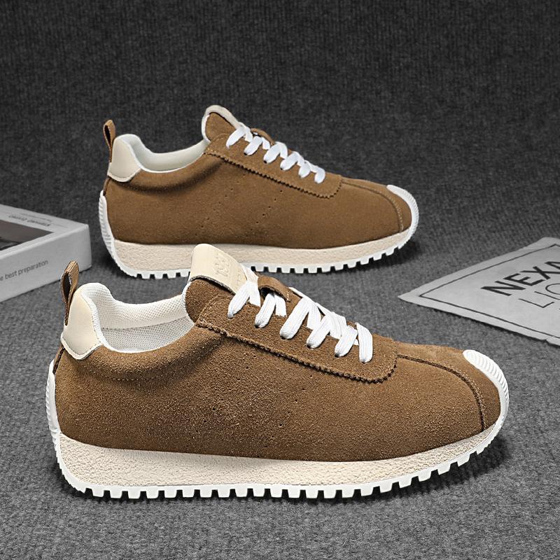 

Durable Running Shoes for Men Casual Sports Sneakers - Anti-fatigue Jogging Trainers Free Shipping 44 коричневий