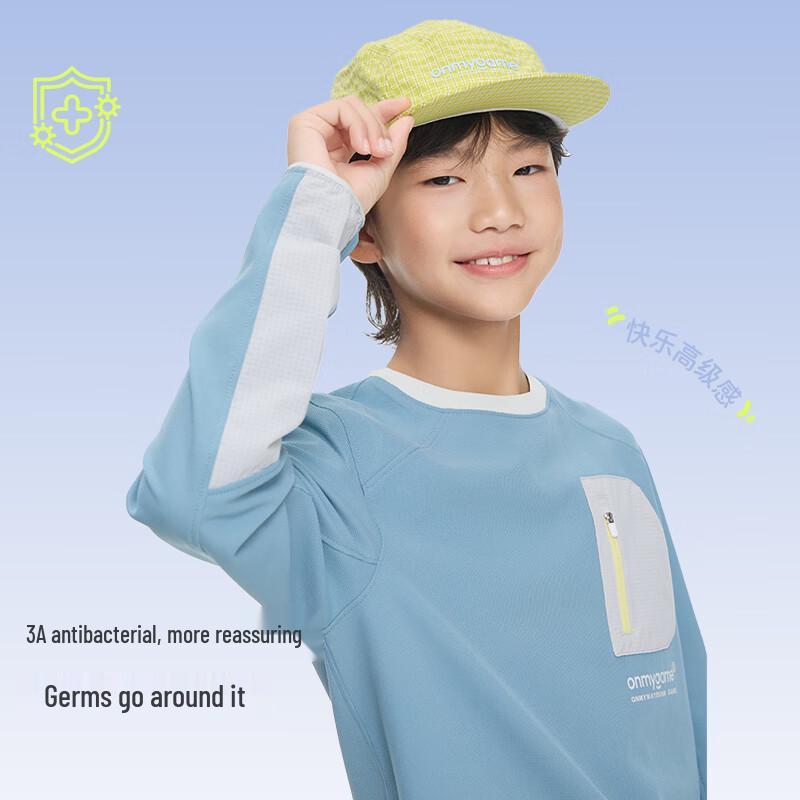 Onmygame Kids  Unisex Long-Sleeve Quick-Dry T-Shirt 140