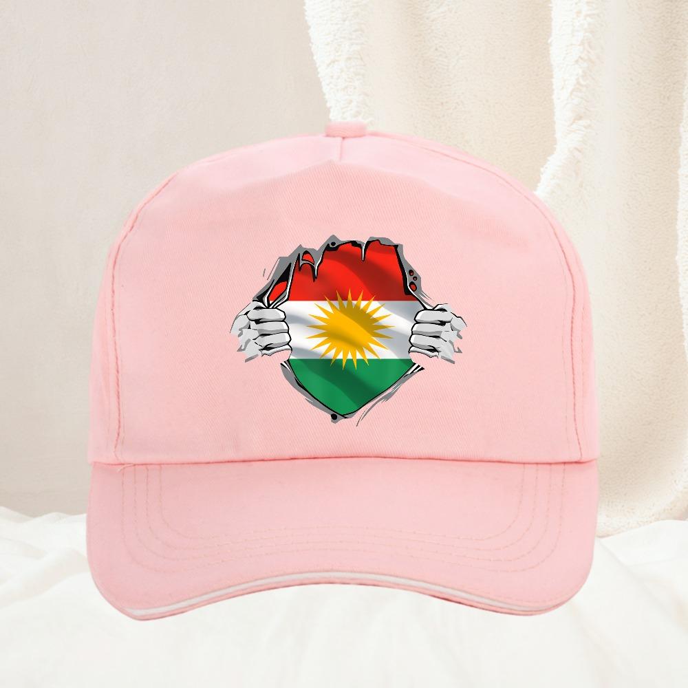 Arrival Kurdistan Flag baseball cap Summer Outdoor Adjustable Hat All Seasons Travel Gift Headwear