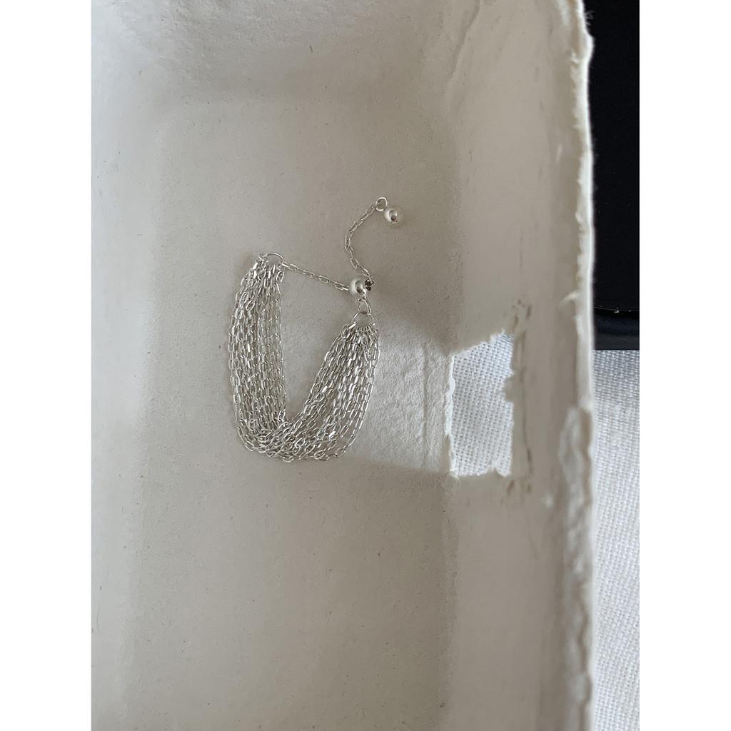 Chic Layered Chain Pearl Adjustable Ring For Women In Contemporary Fashion Style