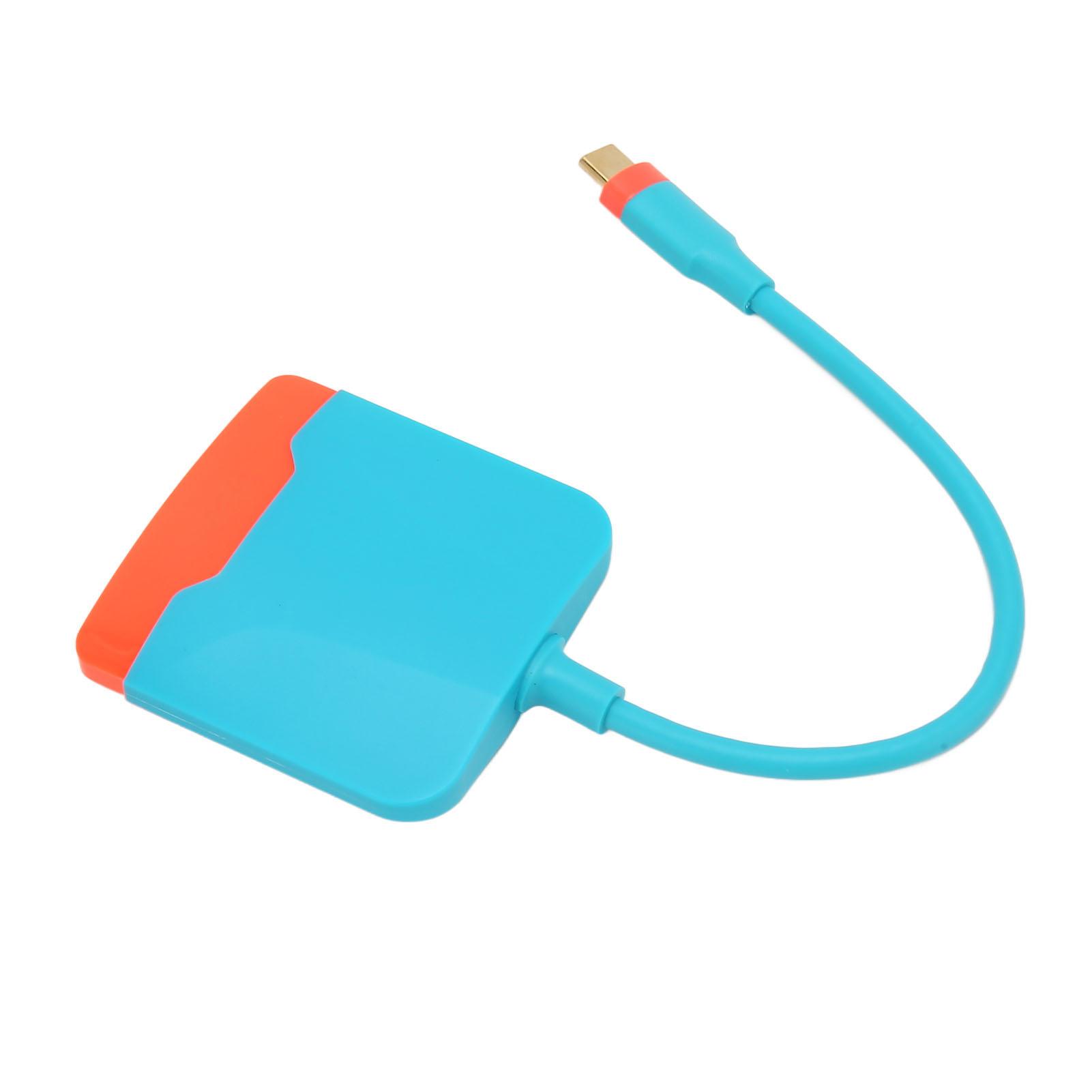 USB C to HD Multimedia Interface Adapter 3 in 1 USB C Hub Multiport Converter Adapter for Switch for MacBook for