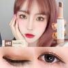 Newbie Beginner Pearlescent No Falling Out Two-Tone Eye Shadow Stick