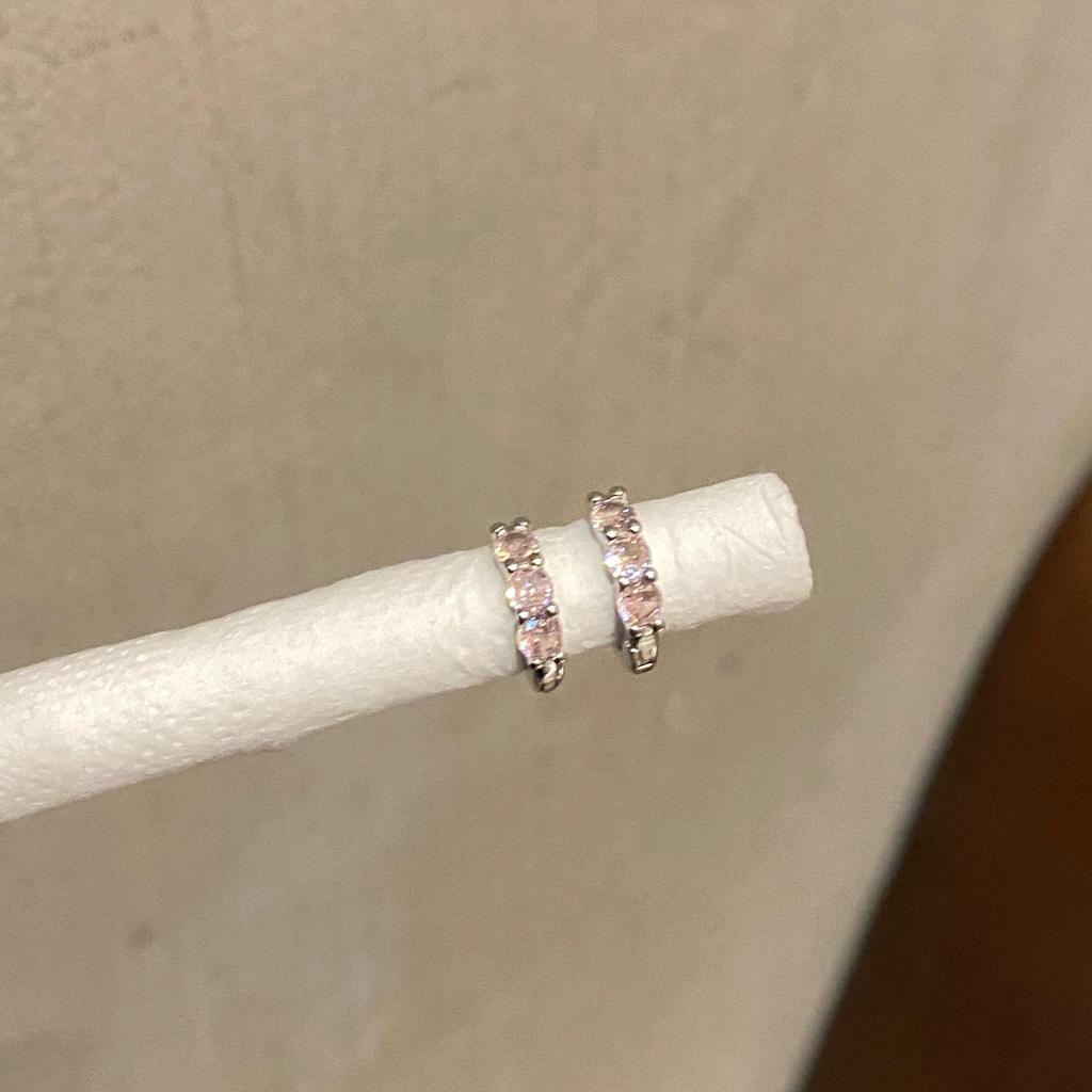 Squisiti Orecchini in Argento S925 Zirconi 2025 con Design di Nicchia di Alta Gamma