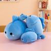 Cute Blue Fish Plush Toy Soft Stuffed Animal Gift For Kids And Teens