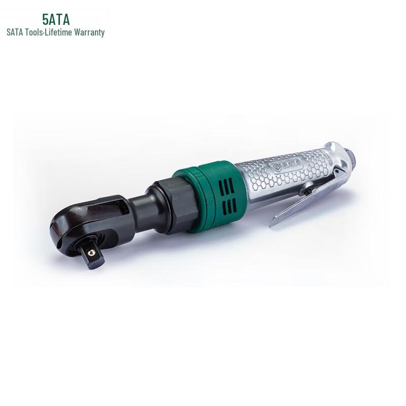 SATA 3/8-inch Composite Pneumatic Ratchet Wrench CN plug (adapter included)