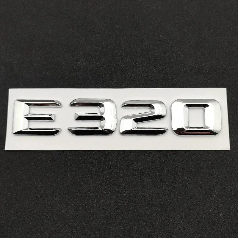 1 vnt. 3D ABS E200 E220 E300 E320 E350 W213 W212 W211 Automobilio raidės Emblema Logotipas Bagažinės Lipdukai Priedai