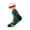 Women's Plush Coral Fleece Christmas Stockings and Floor Sleep Socks