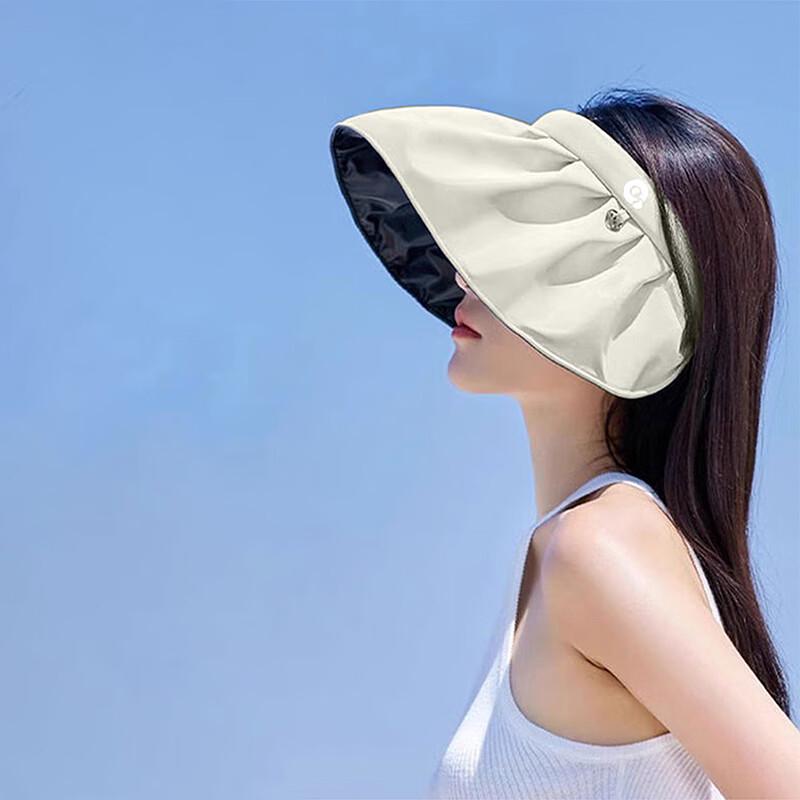 Beige Outdoor UV Protection Sun Hat