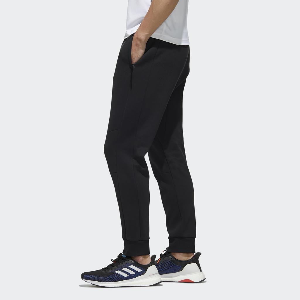 Adidas Tapered Pants Comfort Casual Solid Color Men Bottoms Black GM4412