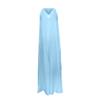 Women's Fashionable Casual Sleeveless Loose Pocket Long Dress