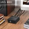 Audio Selector 4 Input 1 Output 1 Input 4 Output Bidirectional RCA Stereo Audio Switcher Splitter No Power Supply Required CD Player /