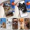 Pomeranian Hond Voor Samsung Galaxy A55 A35 A15 A54 A34 A14 A53 A33 A13 A05 A06 A16 A22 A32 A52 Telefoonhoesje