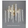Nordic Luxury Branch Gloss Crystal Chandelier Modern Dining Table hotel Pendant Indoor Home Lighting Decorative Ceiling Light
