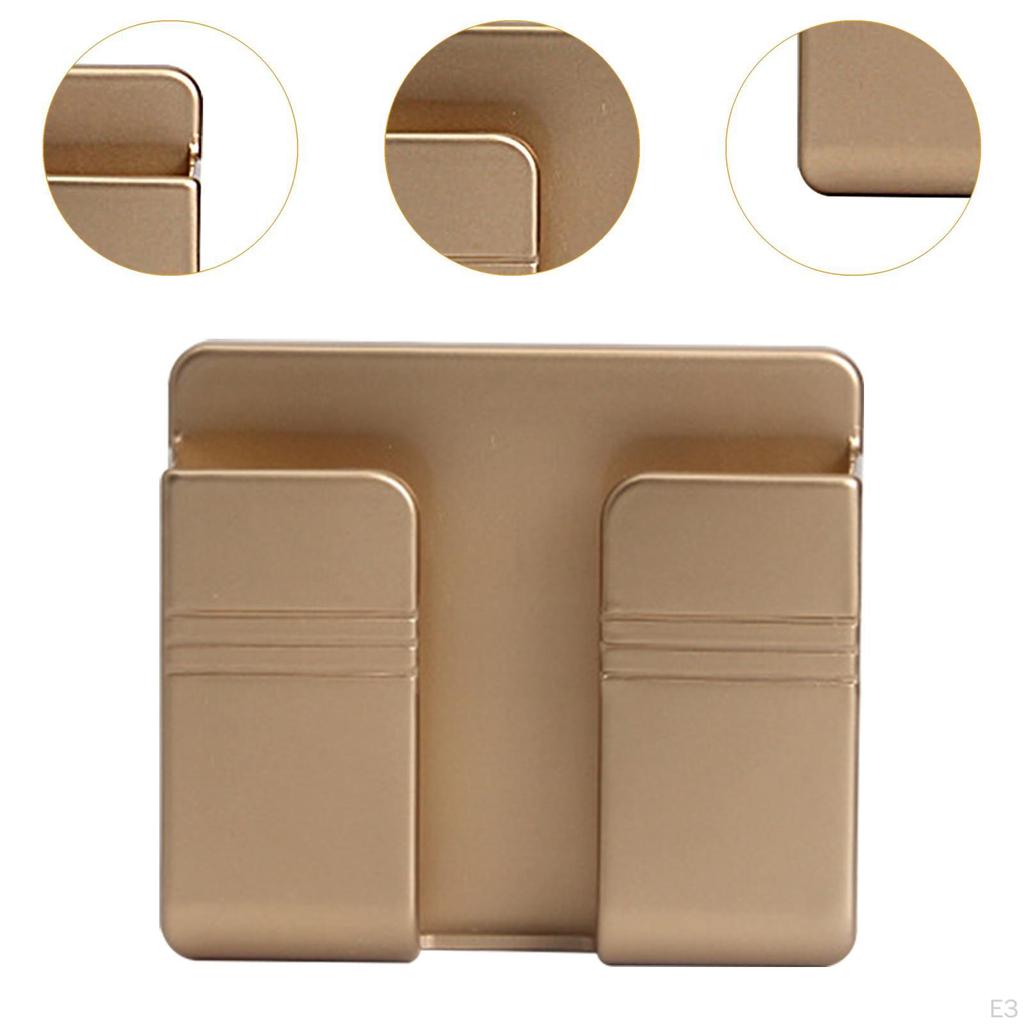 Mobilephone Mount Bracket with Reserved Charging Hole Multipurpose Compact Dock Storage Box
