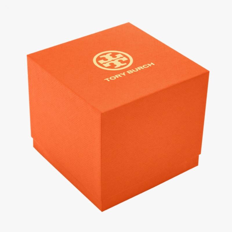 Tory Burch Eleanor Mother Of Pearl Square Women S Metal Watch Tbw1089