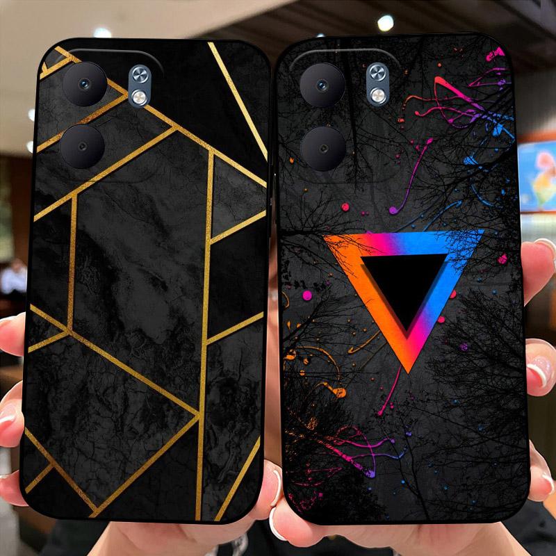 Для OPPO A5X 4G 5G A5 X Чохол Модний Милий Ударостійкий Силіконовий М'яка Задня Кришка Чохли для Телефону Для OPPOA5X CPH2725 TPU Coque Capa